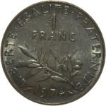 Francija 1 Franc 1974 [000561]
