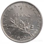 Francija - 1 franc - l.1960 in 1978