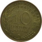 Francija 10 Centimes 1969 [000479]