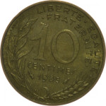 Francija 10 Centimes 1985 [000490]