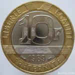 LaZooRo: Francija 10 Francs 1989 UNC