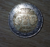 Francija 2€ kovanec 2013 Eylsee Treaty