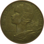 Francija 20 Centimes 1976 [000515]