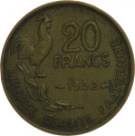 Francija 20 Francs 1952 [000445]