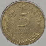 Francija 5 Centimes 1968 [002018]