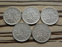 Francija 5 frankov 1962