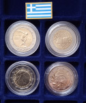 GRČIJA 2€ SPOMINSKI KOVANCI UNC 2004 - 2011
