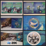 Grčija 5 euro srebrnik 2024 Seal