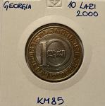 Gruzija 10 Lari 2000
