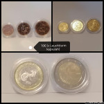 Hrvaška euro kovanci redni od 1centa do 2eura v Leuchtturm kapsulah
