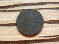 Impero Avstriaco 5 centesimi 1852 V