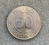 Islandija 50 Kron 1980 UNC