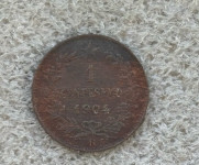 Italija 1 centesimi 1904