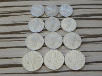 Italija 1 lira - 10 lir 1948-1950 - komplet