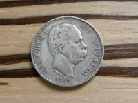 Italija 1 lira 1886