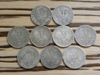 Italija 1 lira 1901, 1902, 1906, 1907