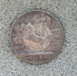 Italija 1 lira 1908