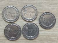 Italija 1 lira 1922 več kosov