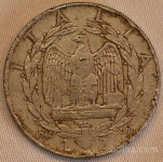 Italija 1 lira 1940