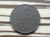 Italija 10 centesimi 1893 B/I