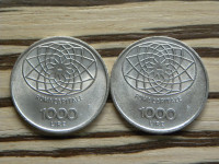 Italija 1000 lir 1970 - desni