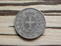 Italija 2 liri 1863 N