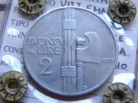 Italija 2 liri 1926 VF+