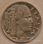 Italija 20 centesimov 1940