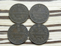 Italija 5 centesimi 1896 R