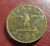ITALIJA - 5 centesimi 1941