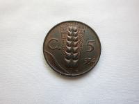 ITALIJA 5 centesimov 1934 UNC++