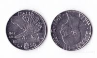 ITALIJA - 50 centesimi 1941 magnetni tip