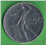 ITALIJA - 50 lire 1977