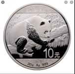 srebrniki kitajske pande