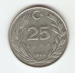 KOVANCI 1,5,25,50,100 lir Turčija