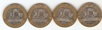 KOVANCI  10 frankov 1988,89,90,91   Francija