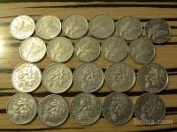 Hrvaška kune in lipe 1993-2022 - posamezno