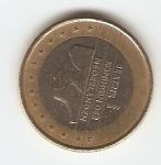 KOVANEC  1€   1999 beatrix  Nizozemska