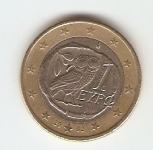 KOVANEC  1 €   2002  Grčija
