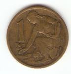 KOVANEC 1 krona 1963,67,70,80,81 Češkoslovaška