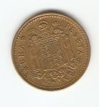 KOVANEC  1 peseta  1969,70,73,74,  Španija
