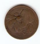 KOVANEC 10 cent. 1921,23,24,26  Italija