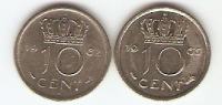 KOVANEC 10 cent 1948,50,58,65,66,68,71,72,   Nizozemska