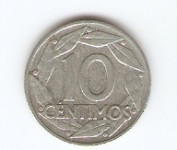 KOVANEC  10 centimos  1959 Španija