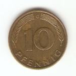 KOVANEC   10 pfennig G  14  kosov  Nemčija