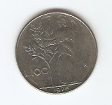 KOVANEC  100 lir 1976   Italija