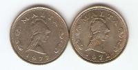 KOVANEC  2 cent 1972,77   Malta