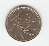 KOVANEC  2 cent 1991,95  Malta