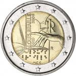 KOVANEC 2 eur Italija LOUIS BRAILLE 1809 R 2009 euro € evro - prodam
