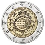 Kovanec 2 Evro, Euro, EUR, €, Bundesrepublik Deutschland 2002-2012